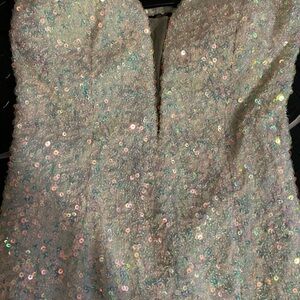 Cinderella Sequin Prom Dress